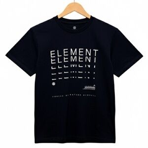 Element Black Skater Short Sleeve Graphic T
